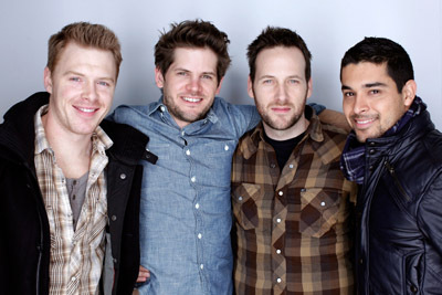 Wilmer Valderrama, Ryan Piers Williams, Diego Klattenhoff and Ryan O'Nan