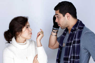 Wilmer Valderrama and America Ferrera