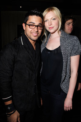 Wilmer Valderrama and Laura Prepon