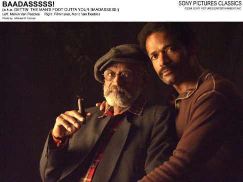 Still of Mario Van Peebles and Melvin Van Peebles in How to Get the Man's Foot Outta Your Ass (2003)