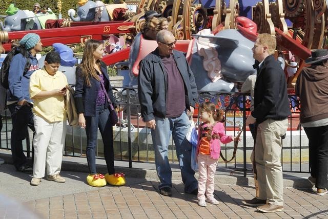 Still of Sofía Vergara, Jesse Tyler Ferguson, Ed O'Neill and Aubrey Anderson-Emmons in Moderni seima (2009)