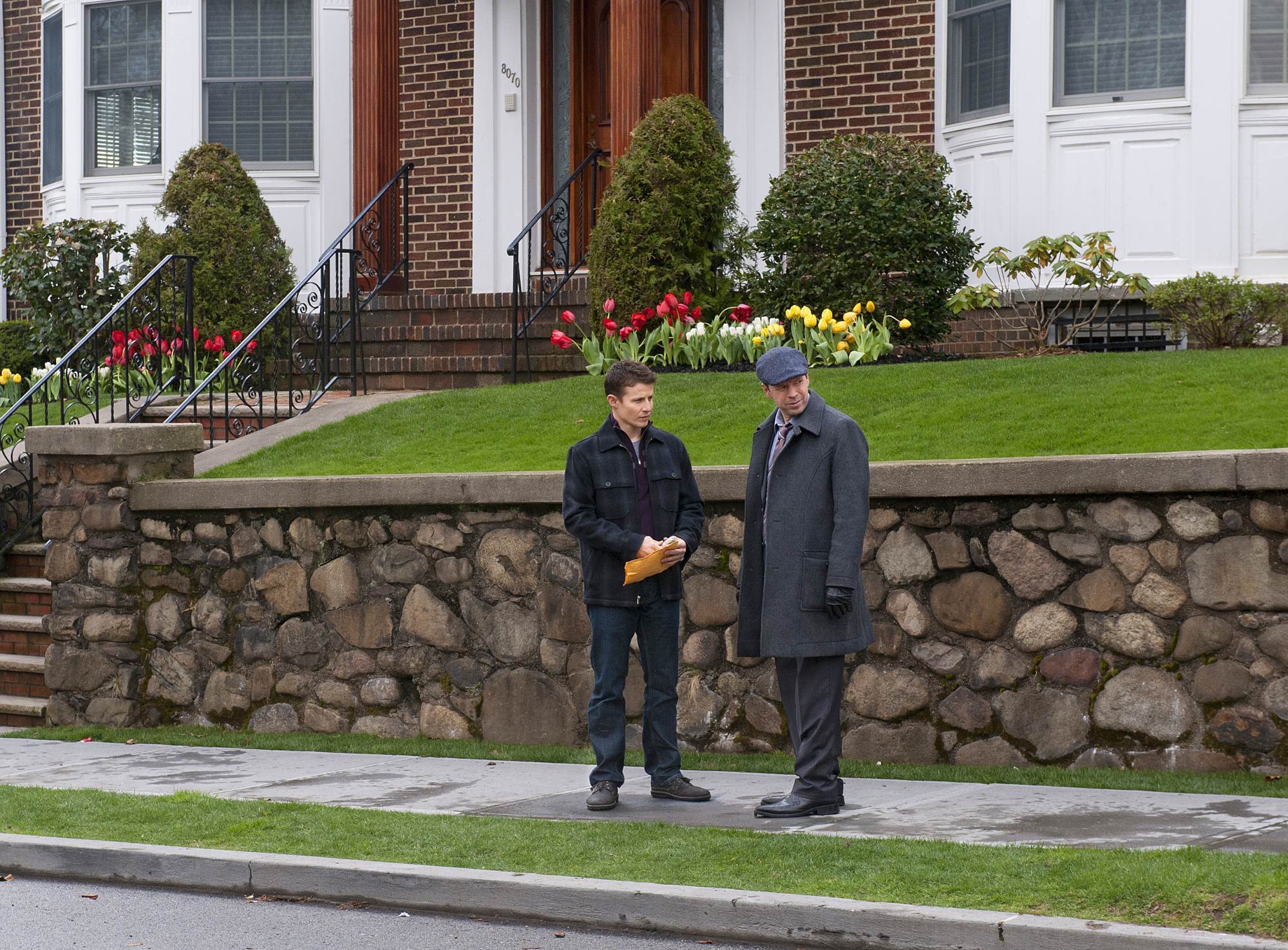 Still of Donnie Wahlberg and Will Estes in Blue Bloods (2010)