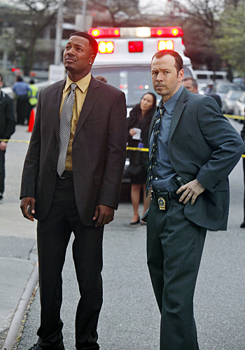 Still of Donnie Wahlberg and Flex Alexander in Blue Bloods (2010)