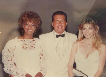 Cathi Peyton Erman with Dionne Warwick and Gianni Russo in Singapore