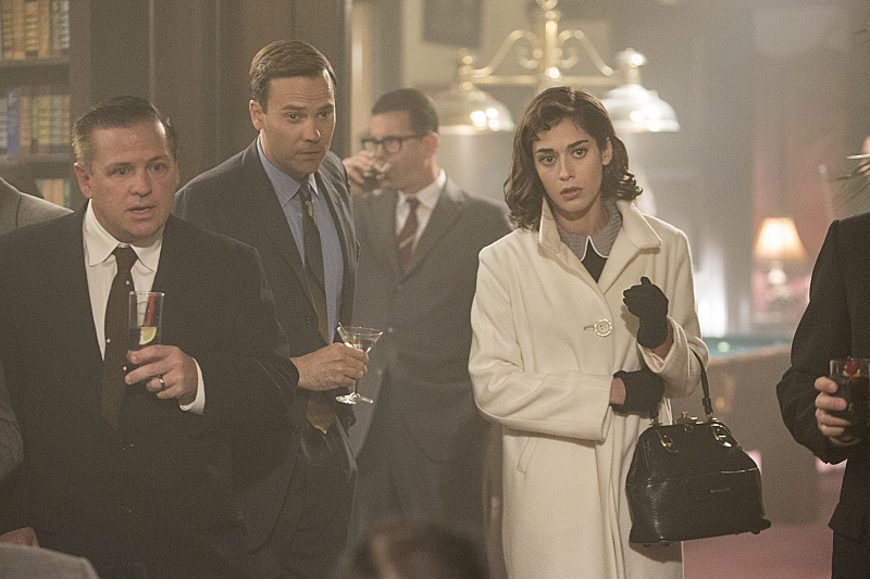Still of Barry Watson and Lizzy Caplan in Masters of Sex (2013)
