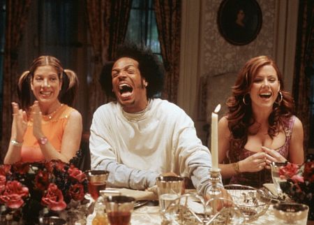 Still of Tori Spelling, Kathleen Robertson and Marlon Wayans in Pats baisiausias filmas 2 (2001)