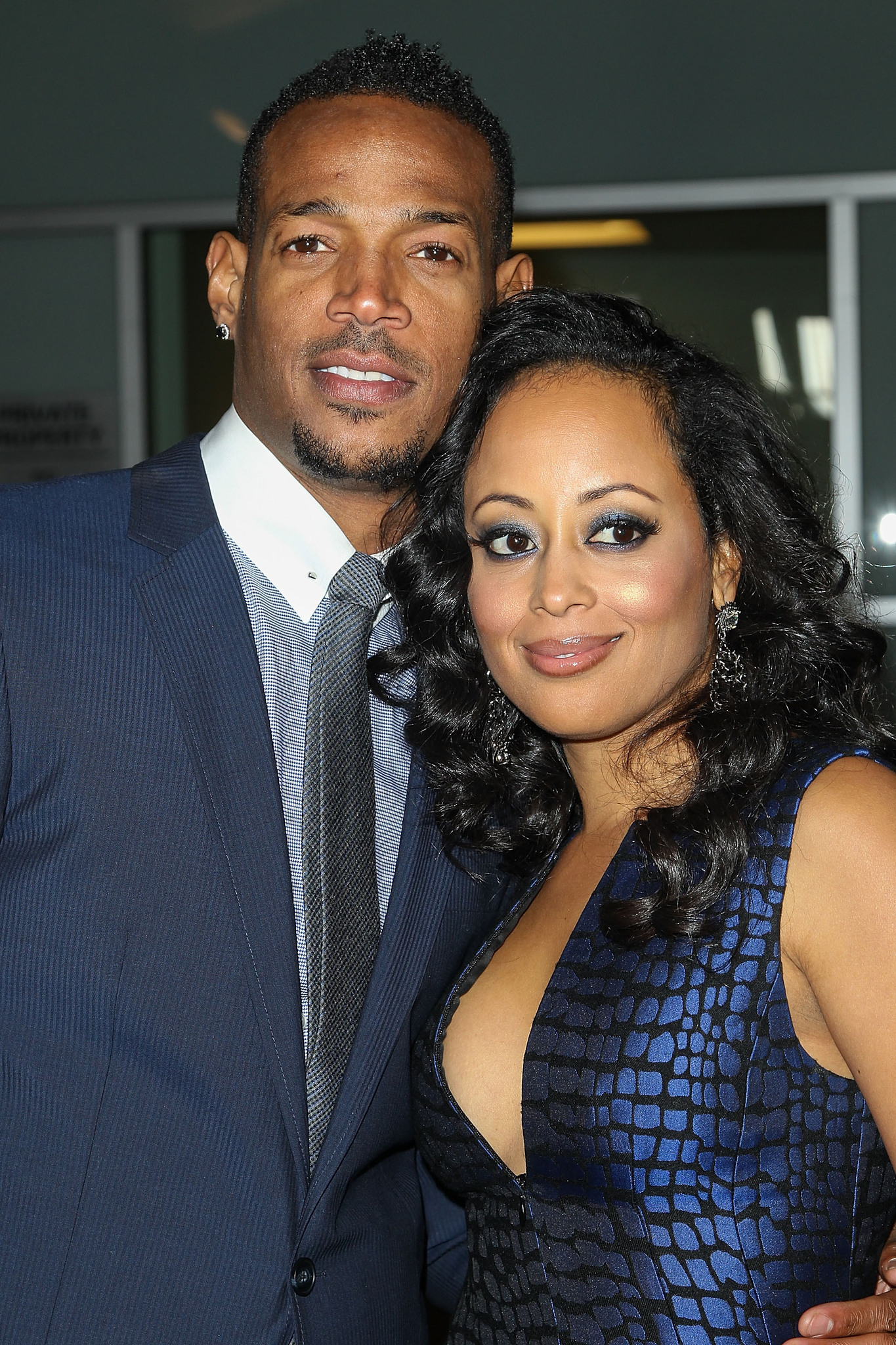 Marlon Wayans and Essence Atkins at event of A Haunted House (2013)