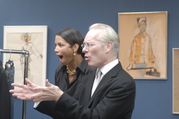 Still of Veronica Webb and Tim Gunn in Guide to Style (2007)