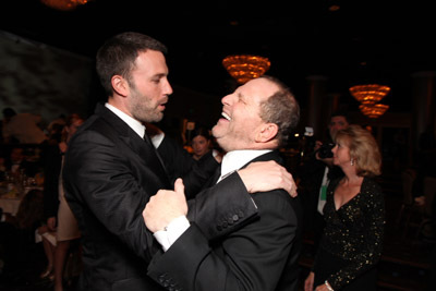 Ben Affleck and Harvey Weinstein