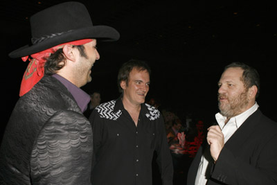 Quentin Tarantino, Robert Rodriguez and Harvey Weinstein