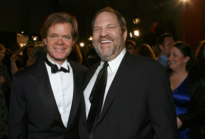 William H. Macy and Harvey Weinstein at event of Bobby (2006)