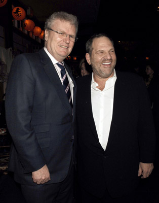 Harvey Weinstein and Howard Stringer at event of Memoirs of a Geisha (2005)
