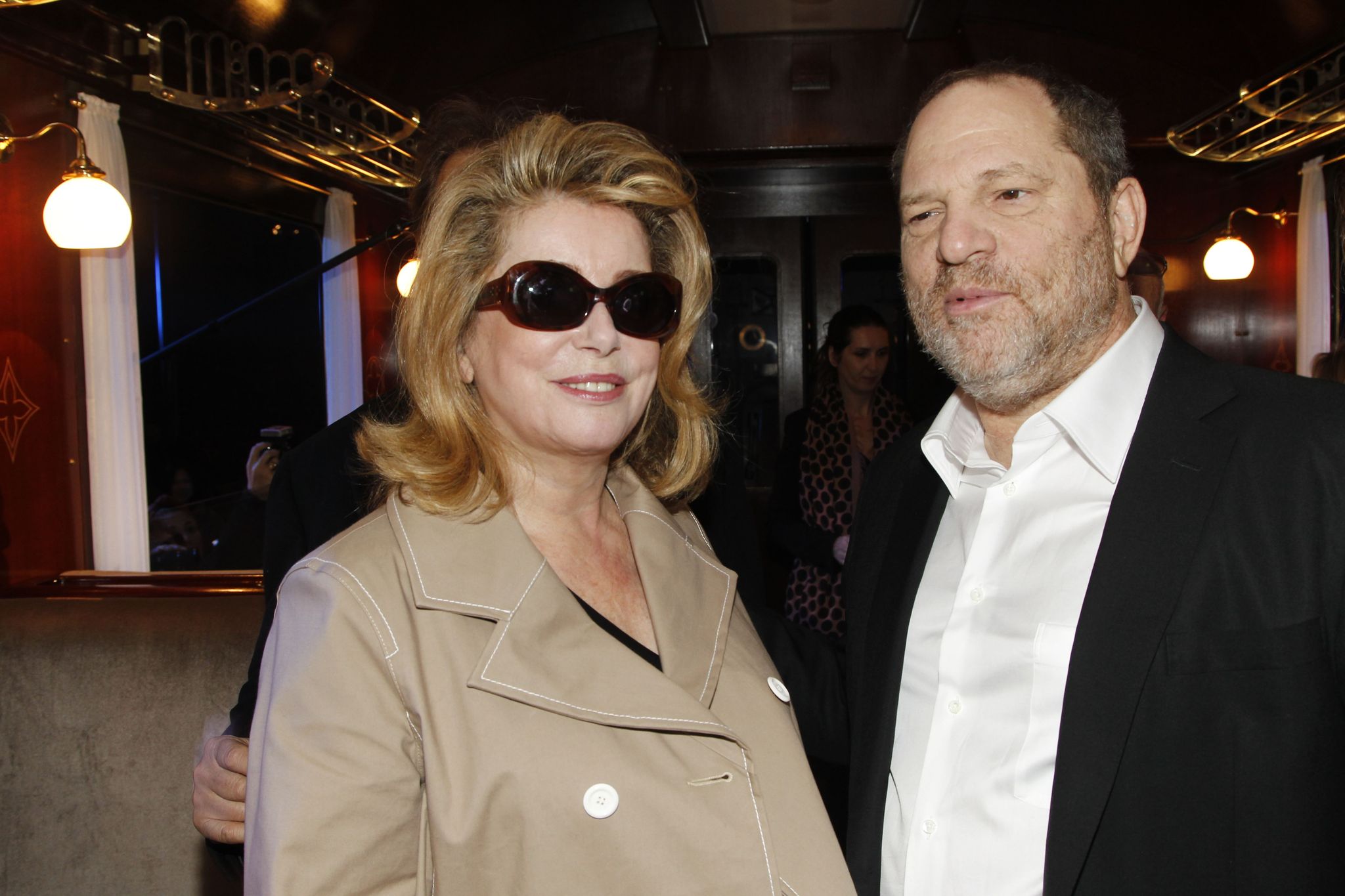 Catherine Deneuve and Harvey Weinstein