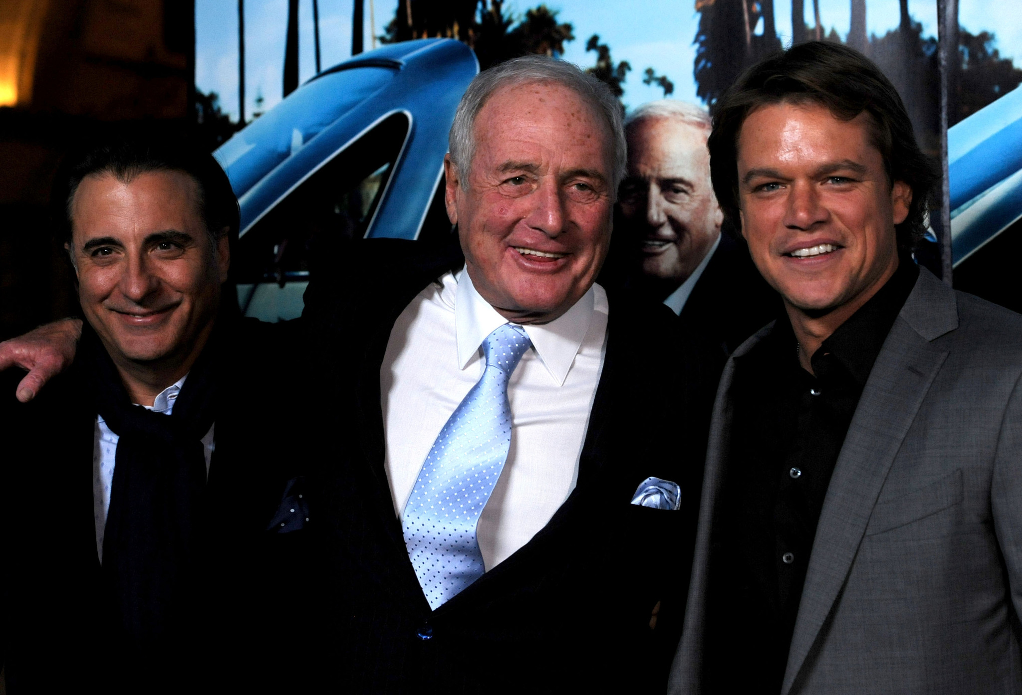 Matt Damon, Andy Garcia and Jerry Weintraub at event of His Way (2011)