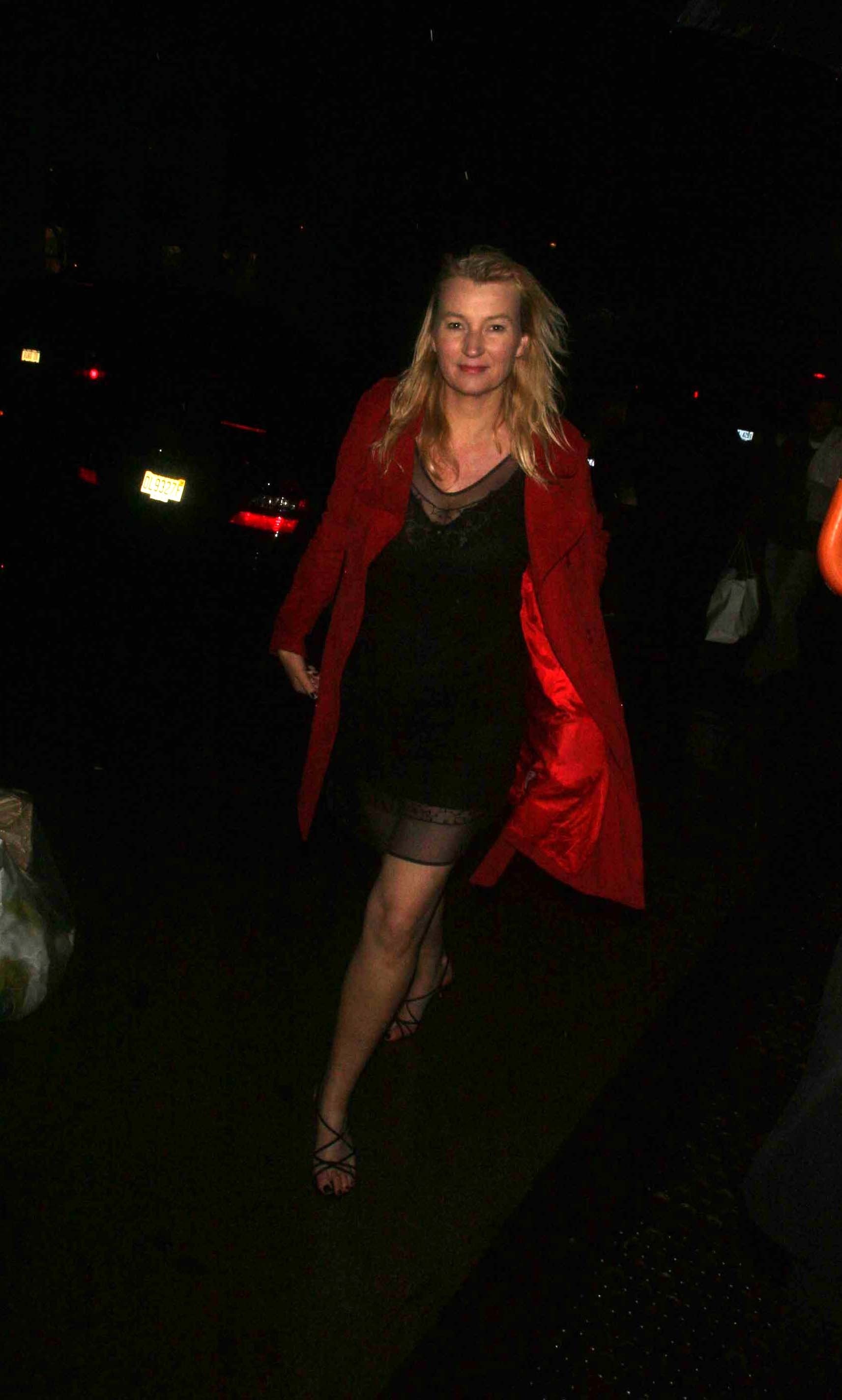 Anna Wilding New York arriving after party for Lucky You Tribecca Film Festival
