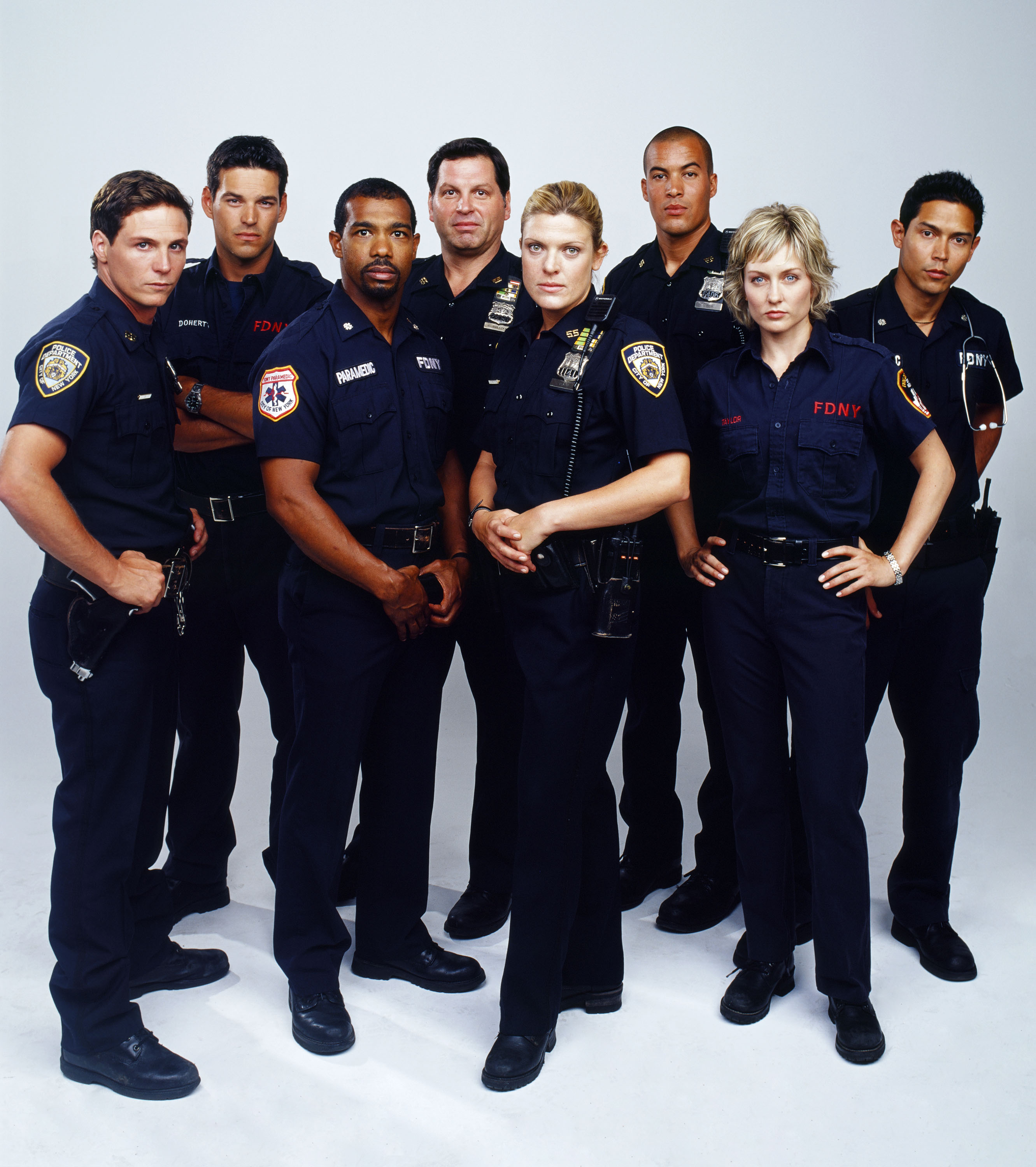 Still of Michael Beach, Eddie Cibrian, Jason Wiles, Coby Bell, Amy Carlson, Molly Price, Anthony Ruivivar and Skipp Sudduth in Third Watch (1999)