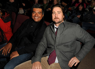 Luke Wilson and George Lopez at event of Henry Poole Is Here (2008)
