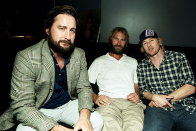 Luke Wilson, Owen Wilson and Andrew Wilson at event of Zombiu zeme (2009)