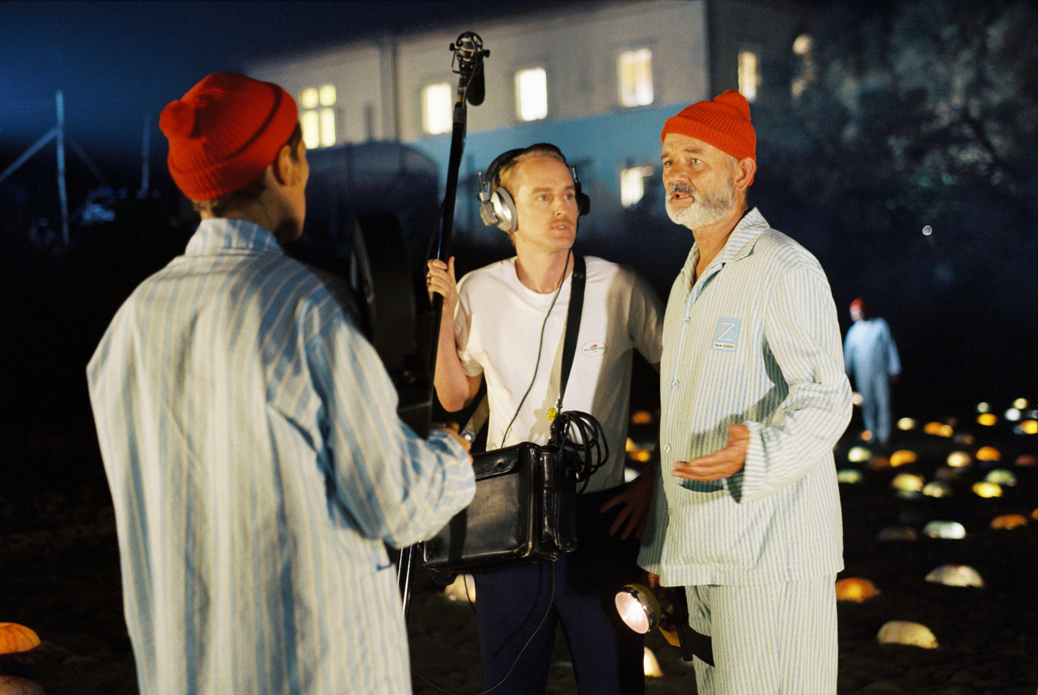 Still of Bill Murray and Owen Wilson in The Life Aquatic with Steve Zissou (2004)