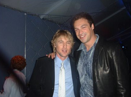 Owen Wilson and Aleks Paunovic at the world premeire of I SPY in Los Angeles