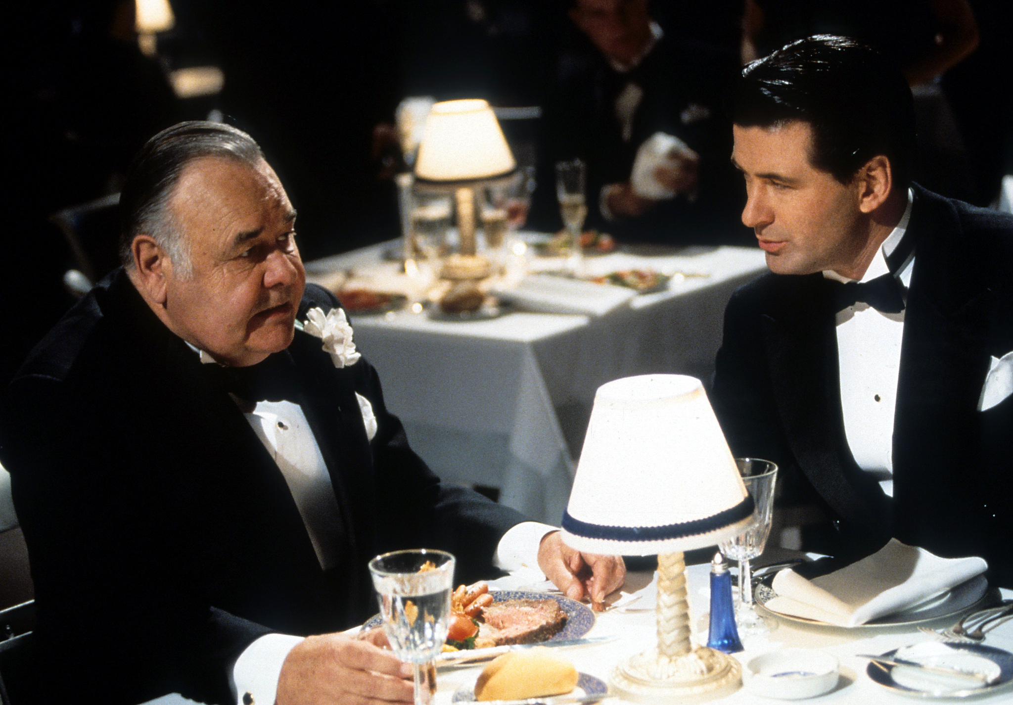 Alec Baldwin and Jonathan Winters at event of The Shadow (1994)