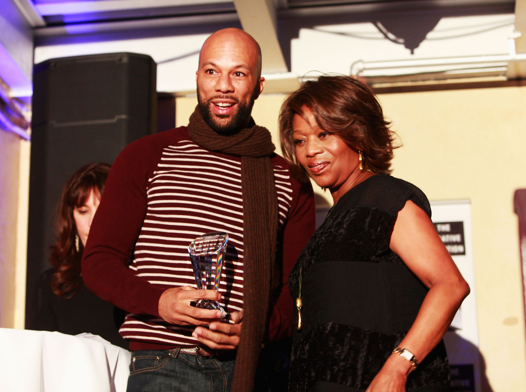 Alfre Woodard and Common
