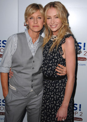 Ellen DeGeneres and Portia de Rossi