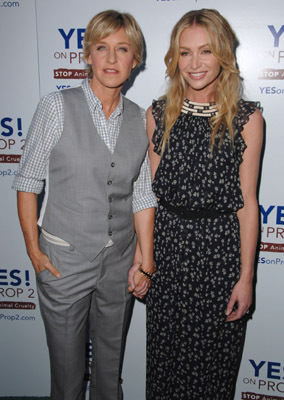 Ellen DeGeneres and Portia de Rossi