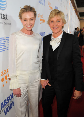 Ellen DeGeneres and Portia de Rossi