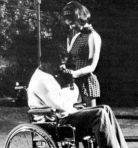 The wheelchair ballet performed by Grand L. Bush and Dana Delany to the song 