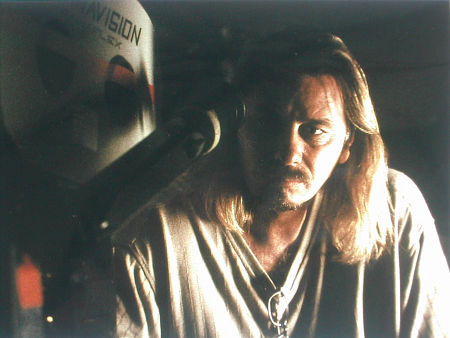 Don FauntLeRoy on set of Jeepers Creepers.