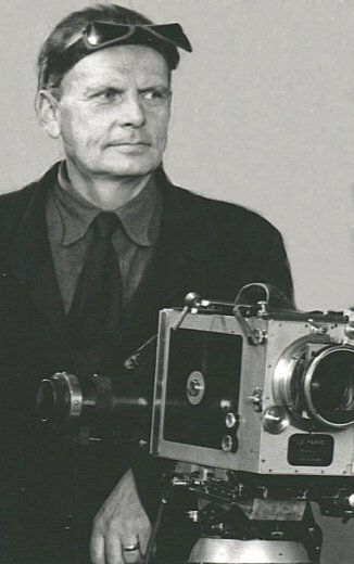 UfA chief cinematographer Konstantin-Irmen Tschet in 1948.