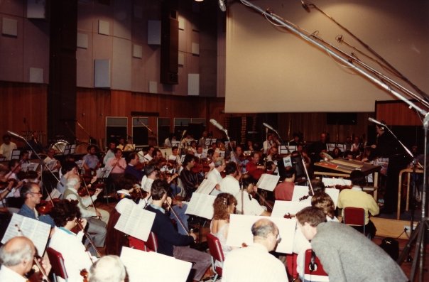 Rob Conducting The London Symphony Orchestra at Abbey Road Studios