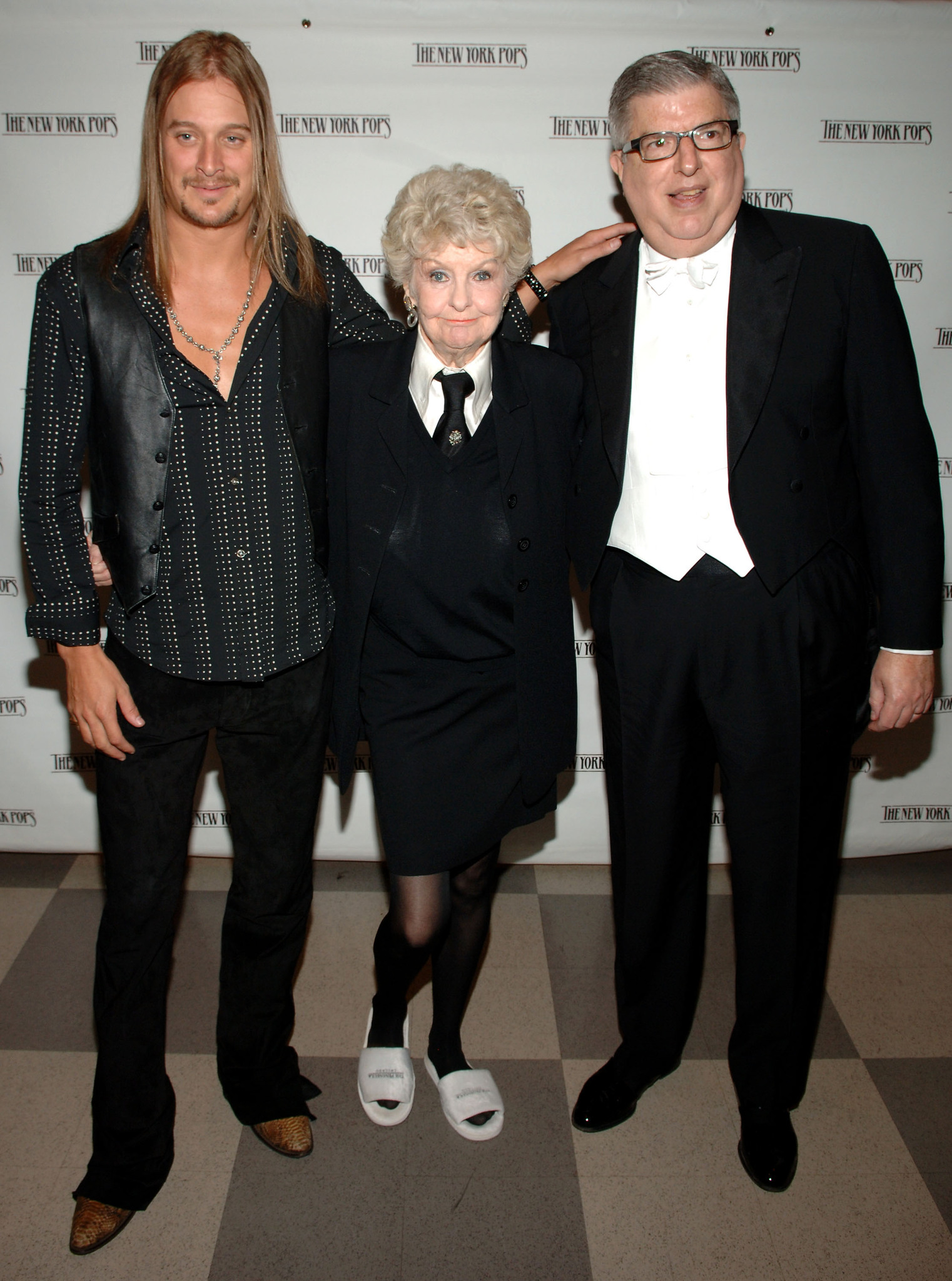 Kid Rock, Marvin Hamlisch and Elaine Stritch
