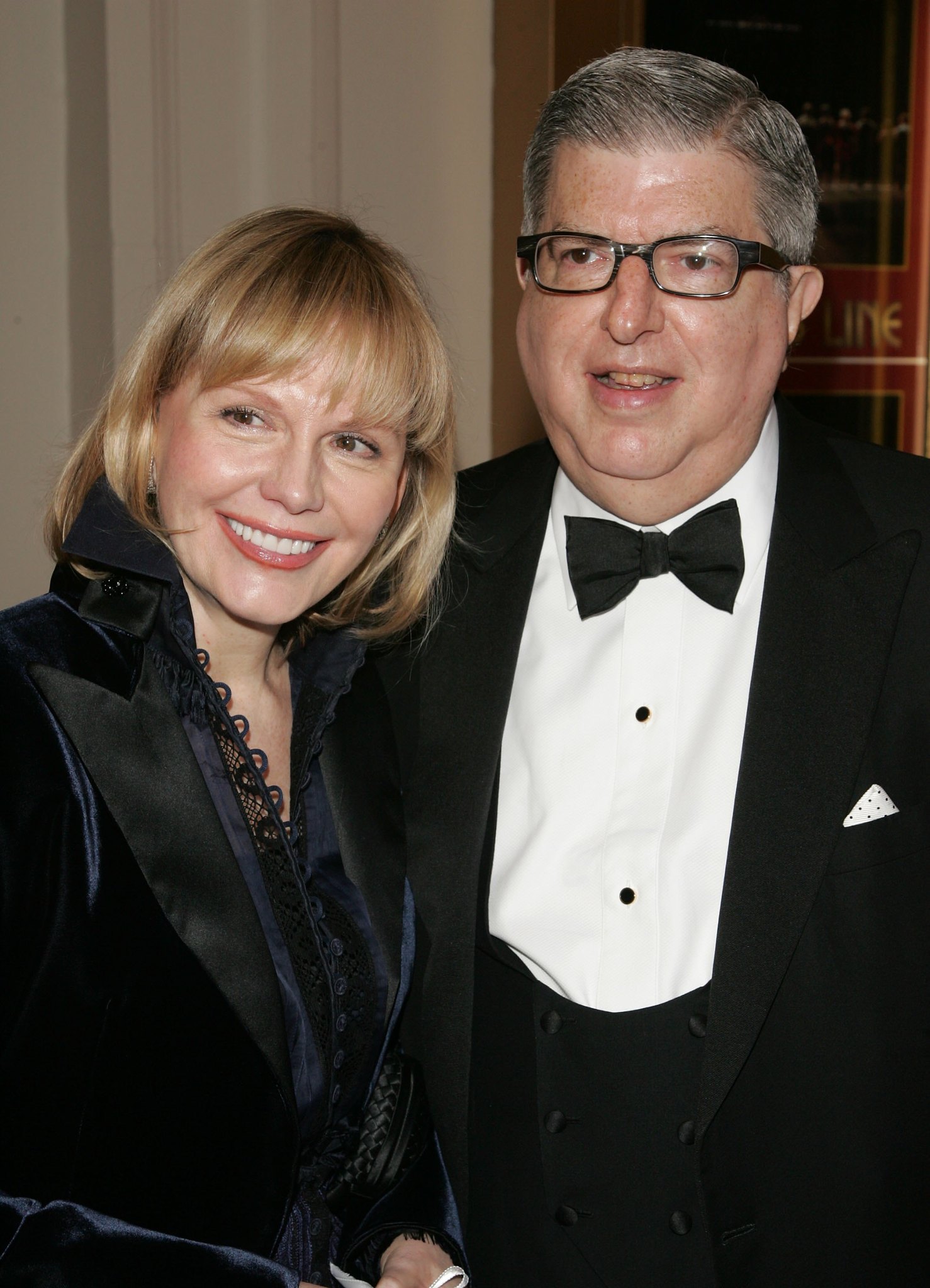 Marvin Hamlisch and his wife Terre Blair