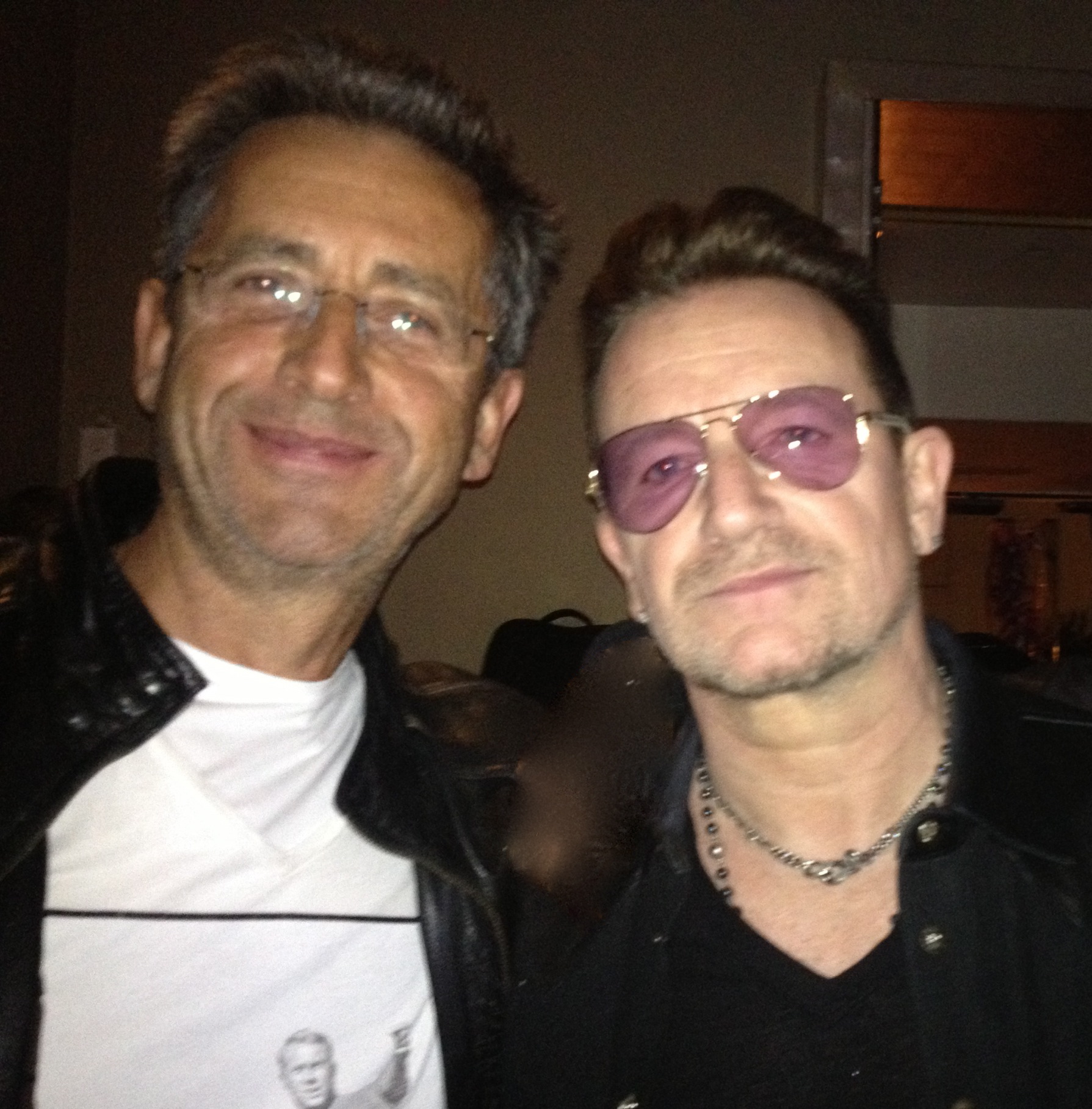 Nick and Bono