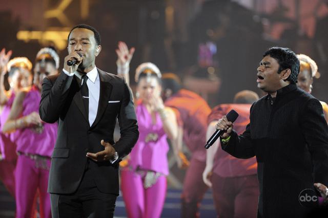 Still of A.R. Rahman and John Legend in The 81st Annual Academy Awards (2009)