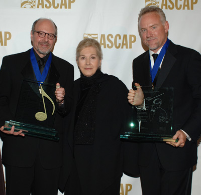 John Debney, Marilyn Bergman and Mark Snow