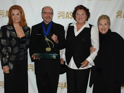 Tyne Daly, Marilyn Bergman, Mark Snow and Stefanie Powers