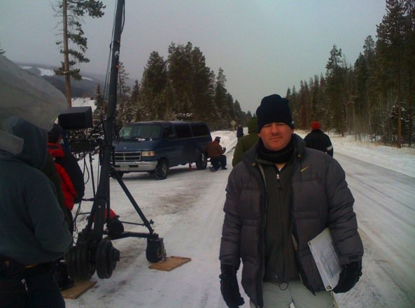 On Location at Keystone Resort in Colorado Shooting The Dog Who Saved Christmas Vacation-March 2010