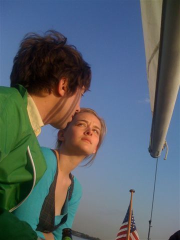 Still of Justin Rice and Jess Weixler in Alexander the Last (2009)