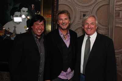 Gregg Sherman, Kenny Loggins and Jeffrey C. Sherman at premiere of 