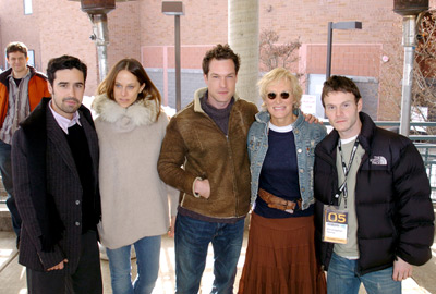 Glenn Close, Chris Terrio, Jesse Bradford, John Light and Susan Malick at event of Heights (2005)