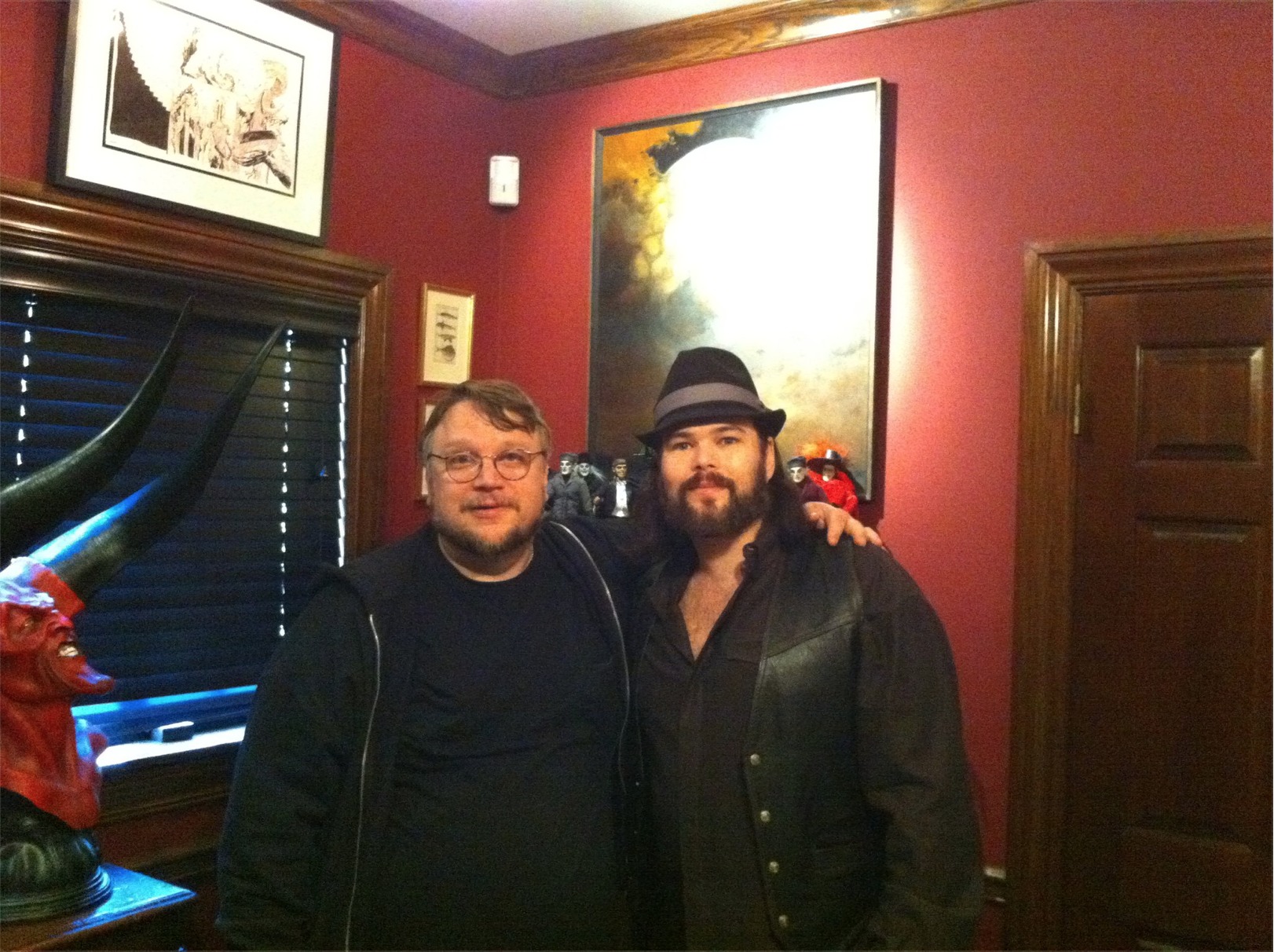 Guillermo del Toro and Chip Joslin