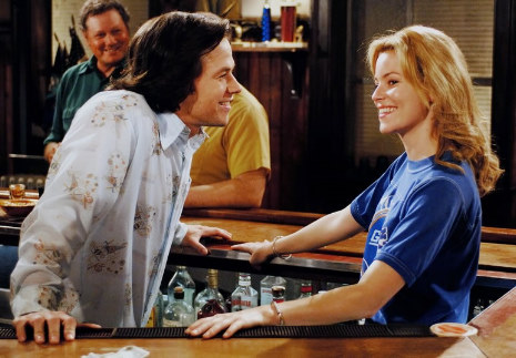 Still of Mark Wahlberg and Elizabeth Banks in Invincible (2006)