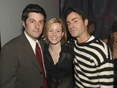 Elizabeth Banks, Michael Showalter and Justin Theroux at event of The Baxter (2005)