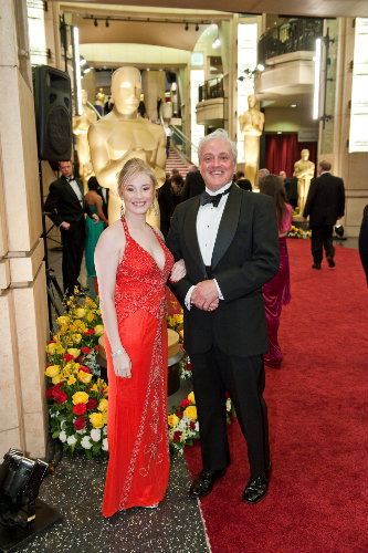 Jenny Leona di Gennaro and Joe di Gennaro attend the 82nd Academy Awards Ceremony