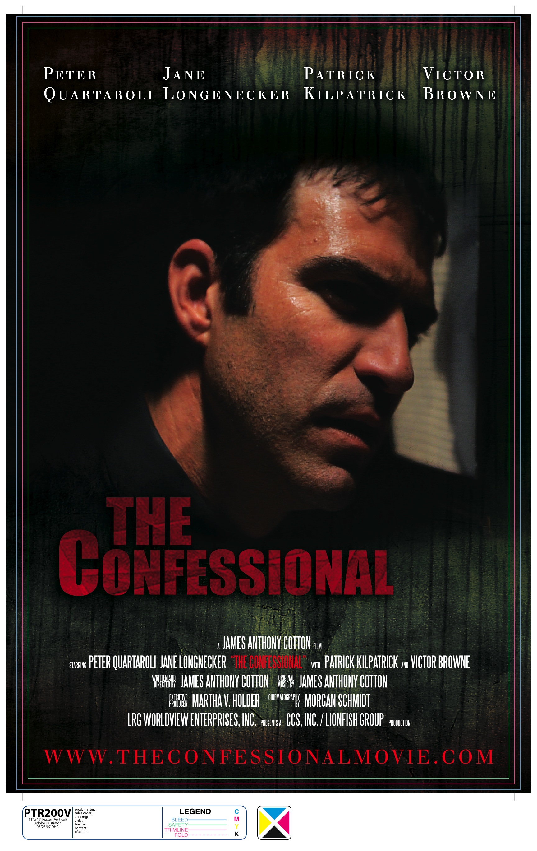 The Confessional Theatrical Poster USA