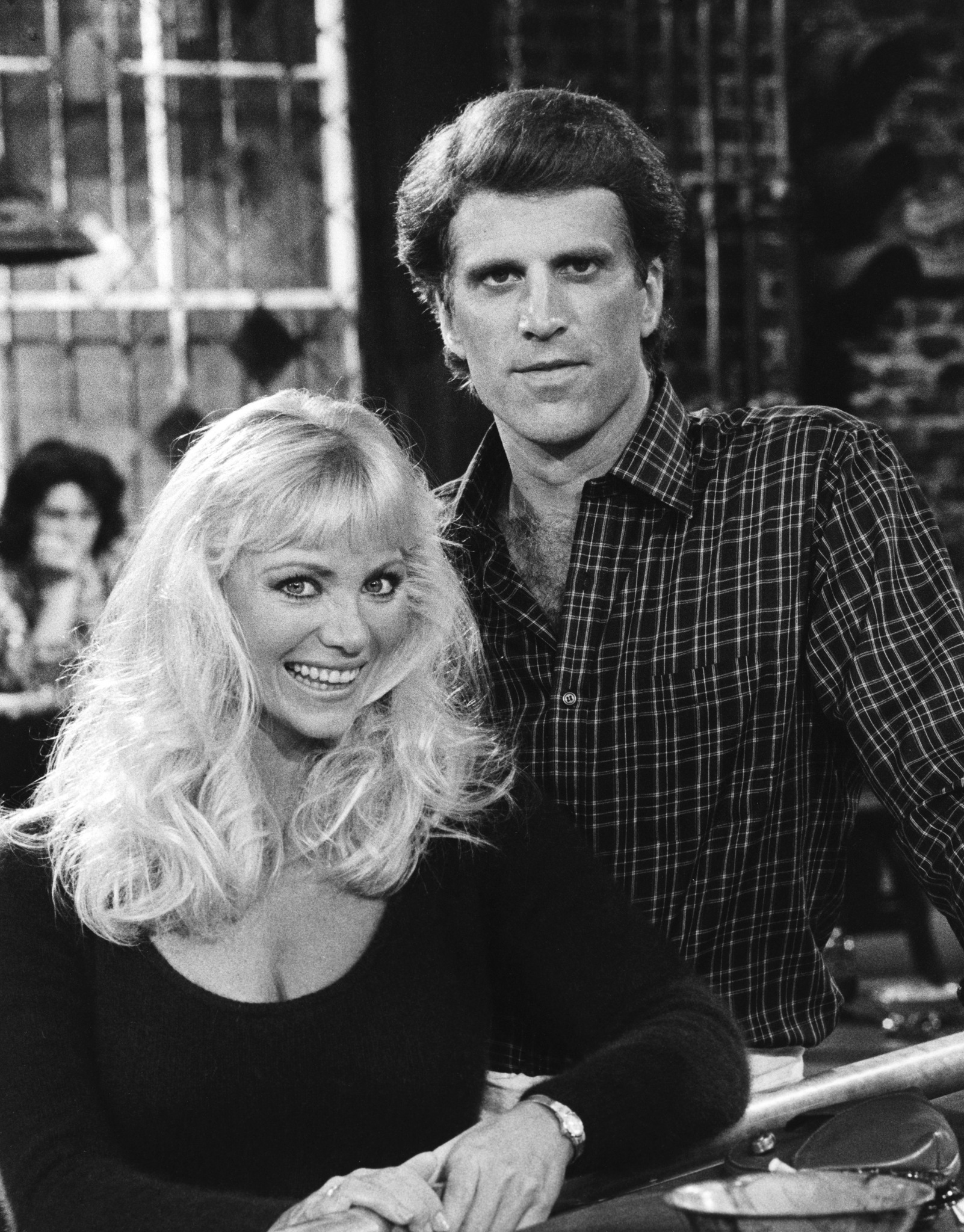 Still of Ted Danson and Angela Aames in Cheers (1982)