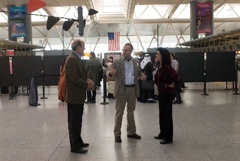 Still of Hiam Abbass, Richard Jenkins and Tom McCarthy in The Visitor (2007)